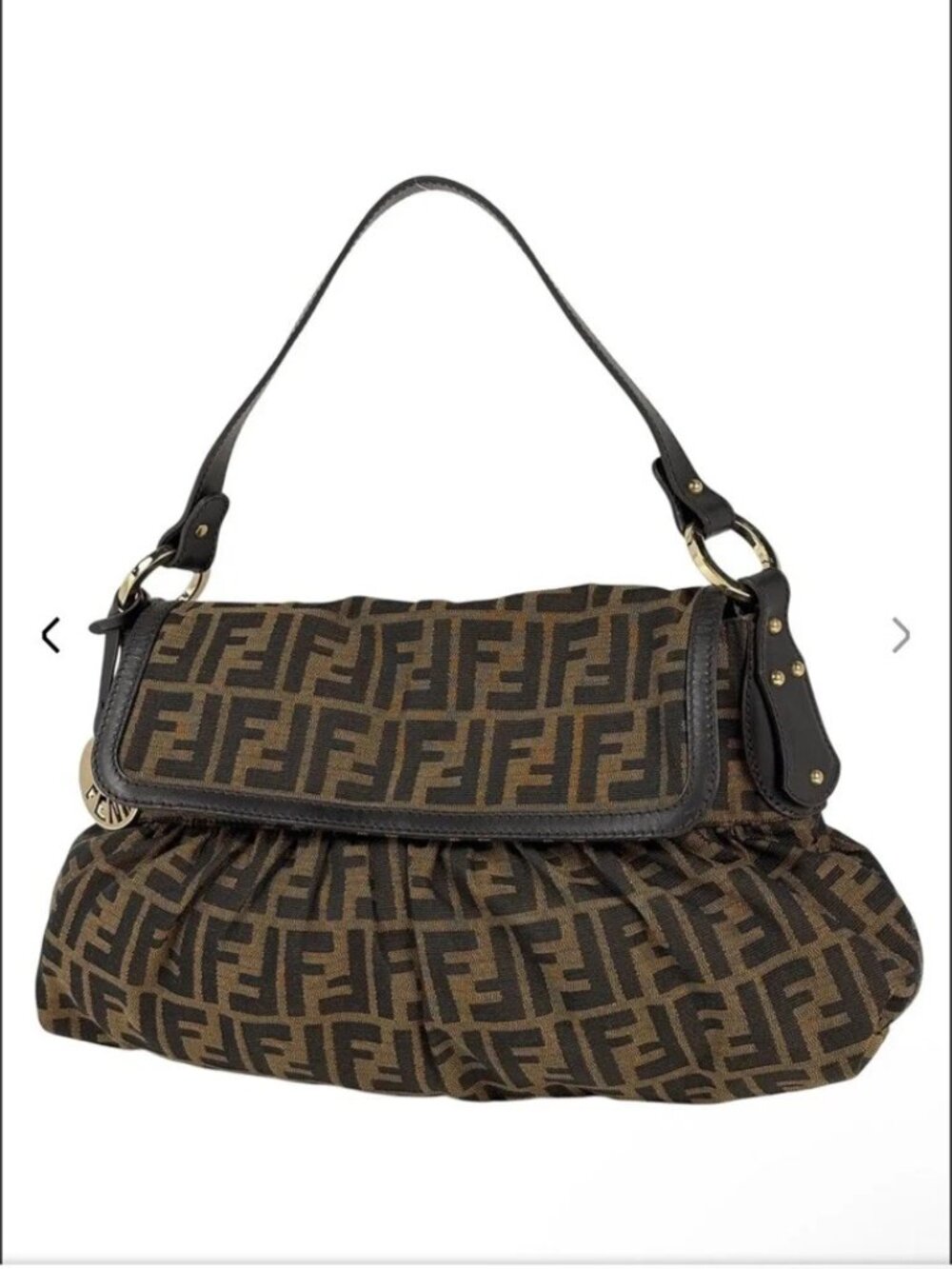 Fendi Zucca Chef Bag Authentic Japan